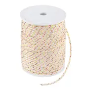 Recoil Starter Rope Pull Cord 5mm 60m for Mower [White Red Yellow]