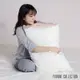 YVONNE COLLECTION 【網路限定】纖維球枕1入(50x75公分)-白