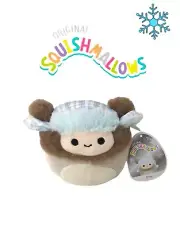 Squishmallows Dray Grey Bigfoot Sasquatch Yeti 5" Plush w/Hat + Tags - New !