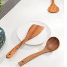 Rice Spoon Wooden Kitchenware Cooking Utensil Turner Shovel Wood Spatula