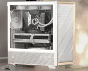 Antec Flux ATX White Premium Birch Trim PWM Fan [FLUX-WH]