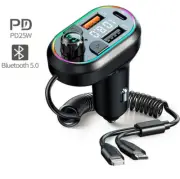 Wireless Bluetooth FM Transmitter Receiver MP3 Player Adapter Car Handsfree Kit⇤ (for: Kia)