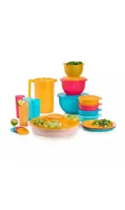 Tupperware Impressions 17 Pc Get it All Set NEW!