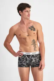 [Bonds] Bonds Men's Guyfront Trunk in Night Palm Size: Large L Night Palm