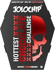 [JOLOCHIP] Hottest-Chocolate-Challenge | Extreme Spicy Chocolate Bar | 2.2 Million Scoville Heat Units | 10 Grams (Pack of 1)