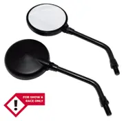 HIGHSIDER smart Handlebar Mirror Mini Black
