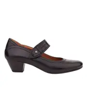 [Wide Steps] Appeal Heeled Shoes in Black Glove