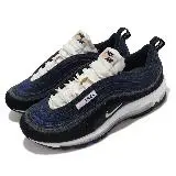 在飛比找遠傳friDay購物優惠-Nike 休閒鞋 Air Max 97 SE 黑 藍 特殊毛