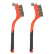Rust Remover Cleaning Brush Set with Different Wire Textures Nylon Brass Steel
