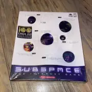 Subspace The Internet Game PC Big Box Game RARE Sealed Collectible NEW