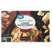 Great Value Artisan Crafted Loaded Bacon Cheddar Macaroni, 12 oz Shelf Stable