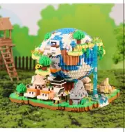 Architecture Global Village Micro Building Blocks Set 5452PCS New Model Toys
