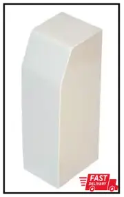 30/07 Original Series Right End/Wall Cap - Hot Water Hydronic Baseboard Cover (N