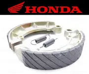 Set of (2) Honda Water Grooved REAR Brake Shoes and Springs #06430-MM8-881
