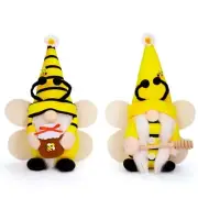 Bumble Bees Gnome Handmade Spring Summer Plush Swedish Party Decoration