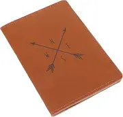 [BESPORTBLE] Men PU Leather Passport Wallet Travel Document Holder with Card Slots Multifunctional Passport Cover for Daily Use and Travel Secure and Convenient Card Storage