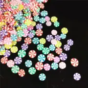 Lollipop Polymer Clay Hot Soft Colorful Sprinkles DIY Cute Particle Candy