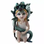Cosplay Kids Medusa Myth & Legend. Sculpture