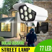 Lamparas Luces LED Solares De Pared Para Exterior Jardin Impermeable Sensor Movi