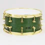 TreeHouse Custom Drums 7x14 "Half Size Project" Maple Snare Drum - WINTERGREEN