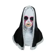 The Purge Nun Costume Mask w/ Light Up Hood Cosplay