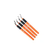 SP Tools 4Pcs Deburring Tool Set - Remove Burrs From Plastic Copper Aluminium
