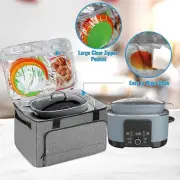 Slow Cooker Bag Multipurpose Crock Pot Travel Bag for BBQ Climbing Beach