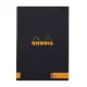 【Rhodia】N°16_A5 上掀式筆記本_象牙色空白內頁_70張_ 黑色