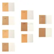 Softcover Notebook with 72 Pages Gridded Unrueld or Lined Exercise Notebook