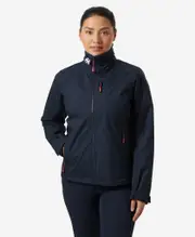 WOMENS CREW MIDLAYER JACKET 2.0, Navy | Helly Hansen AU