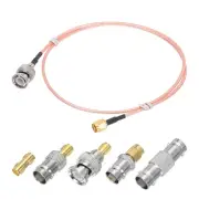 RG316 Coaxial Cables SMA Male to BNC Male with Adapter 3FT 1Pcs