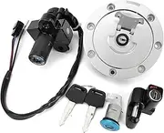 KIADZIE For Honda CB400 SF CB 400 1992-1998 Motorcycle Ignition Switch Lock Gas Fuel Petrol Tank Cap Cover CB400SF VT250 MC20 SPADA