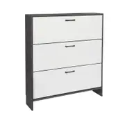 Foret 3 Tier Shoe Cabinet Rack Slim Storage Shelf 20-45pairs Entryway Hallway