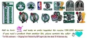 Boston Celtics Patches logo iron,sew(From Thai by USPS)