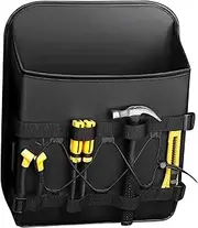 Generisch Car Seat Organiser - Car Boot Organiser | Foldable Boot Storage | For Car and Back Seats | With Lid and Straps Best for Clothes, Toys, Products