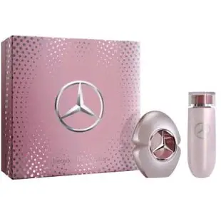 Mercedes -Benz  賓士爵色佳人香水禮盒組（香水60ml+香水身體乳液125ml)