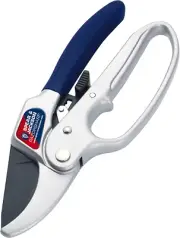 SPEAR & JACKSON SECATEURS- RATCHET ANVIL SJ-6358RS, Silver