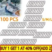 Topwater Co Speed Clips, Topwater Speed Clips, Fishing Topwater Lures（100pcs）~