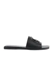 Ibla cut-out flat sandals 37.5,40.5 Black