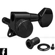 (1) REPLACEMENT Wilkinson Jin Ho Mini LOCKING Guitar Tuner 19:1 Ratio - BLACK