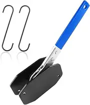 1PCS Brake Caliper Compression Tool + 2PCS Caliper Hanger,360° Swing Brake Caliper Tool for Brake Pad Replacement,Heavy Caliper Piston Compressor Tool Car Tools for Most Vehicles (Blue)