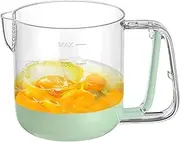 Manual Egg Stir Cup | Hand-Pressed Cream Beating Cup,Multifunctional Hand Push Mixer, Kitchen Gadget for Baking & Cooking
