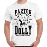 DOLLY PARTON 美國傳奇插圖復古男式 T 恤