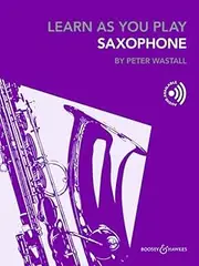Learn As You Play Saxophone Book/Online Audio