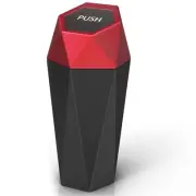 Keyiduid Car Cup Holder Trash Can, Car Trash Can with Lid, Mini Portable Tras...