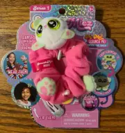 SCRUNCHMIEZ Scrunch Miez POOKIE #22 Green PANDA HAIR SCRUNCHIE Backpack Clip