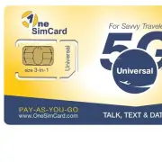 Global 3-in-1 SIM Card for Unlocked GSM Phones: Coverage in 200+ Countries