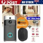 Wireless Doorbell Video DoorBell WiFi Smart Intercom Ring Security Phone Camera.