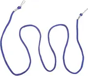 [Baluue] Mitten Ropes Elastic Glove Clip Gloves Suspender Clip 120cm Winter Hat Glove Clips Nylon Mitten Holder Clips Children Mitten Holder String Attachment Straps Connectors Blue