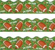 72 Feet Sports Bulletin Board Borders Football Borders Trim for Sports Classroom School Decoration Rugby Party Décor